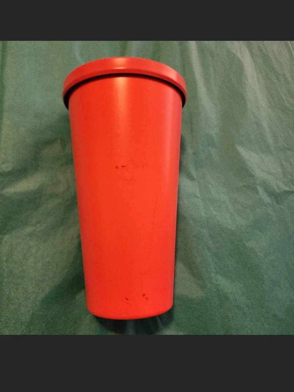 Starbucks Orange Reusable Tumbler with Lid